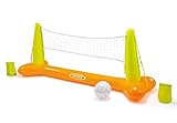 Intex-56508 Gioco Volley Galleggiante, Colore Arancione/Verde, 239 x 64 x 91 cm, 56508