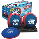 Ultimate Skip Ball (Rosso/Blu) Divertenti giochi da spiaggia e giochi d'acqua per bambini adolescenti per Fantastici regali di compleanno estivi per la famiglia, figlio, nipote fratello migliore amico
